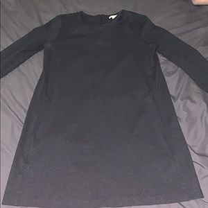 Basic dark grey professional dress